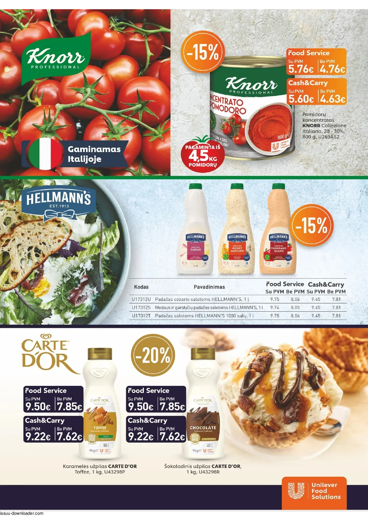 Promo Cash&Carry akcijos šią savaitę. Galioja nuo 2026-07-01 iki 2026-07-31 – 3 psl.