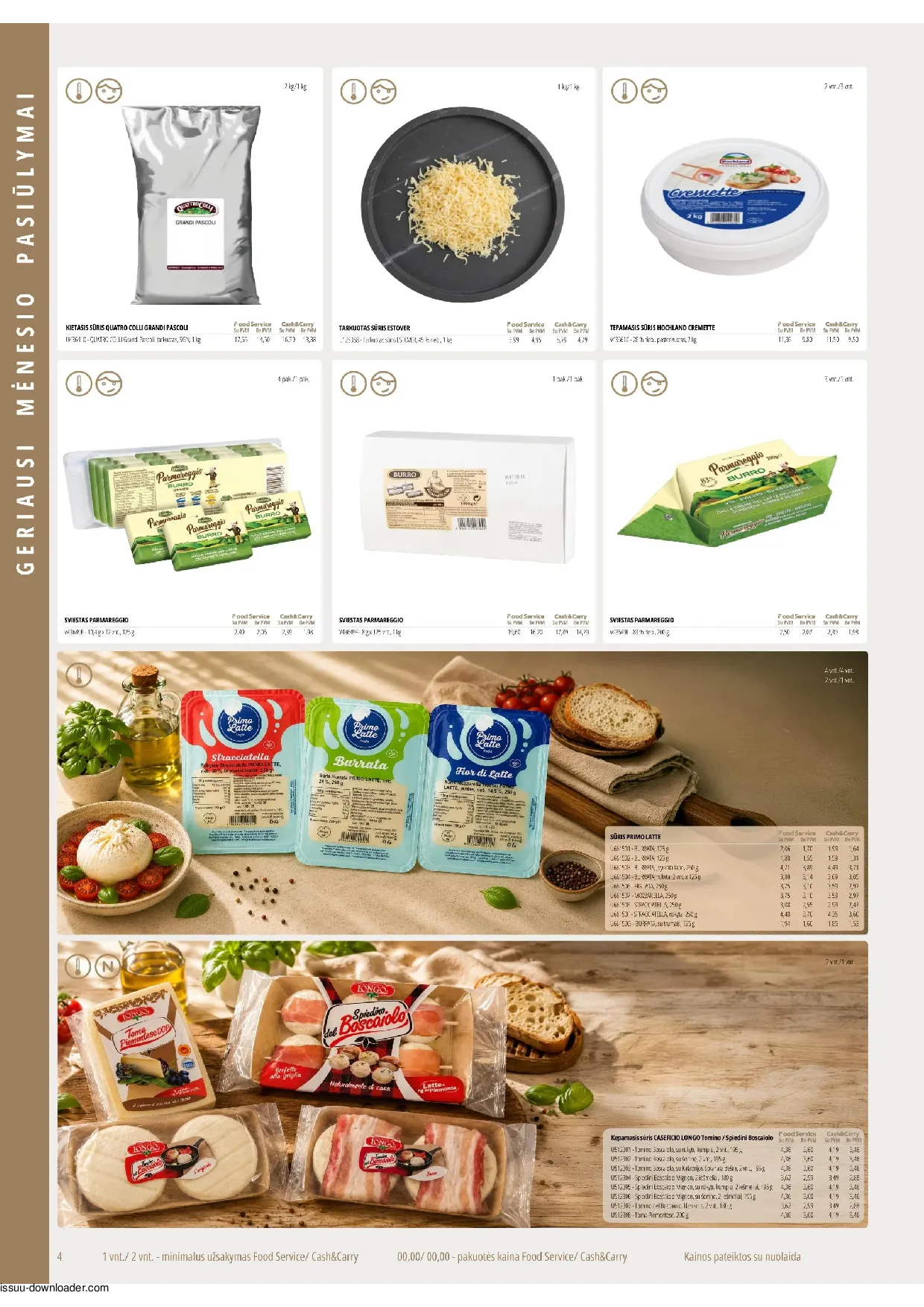 Promo Cash&Carry akcijos šią savaitę. Galioja nuo 2026-07-01 iki 2026-07-31 – 4 psl.