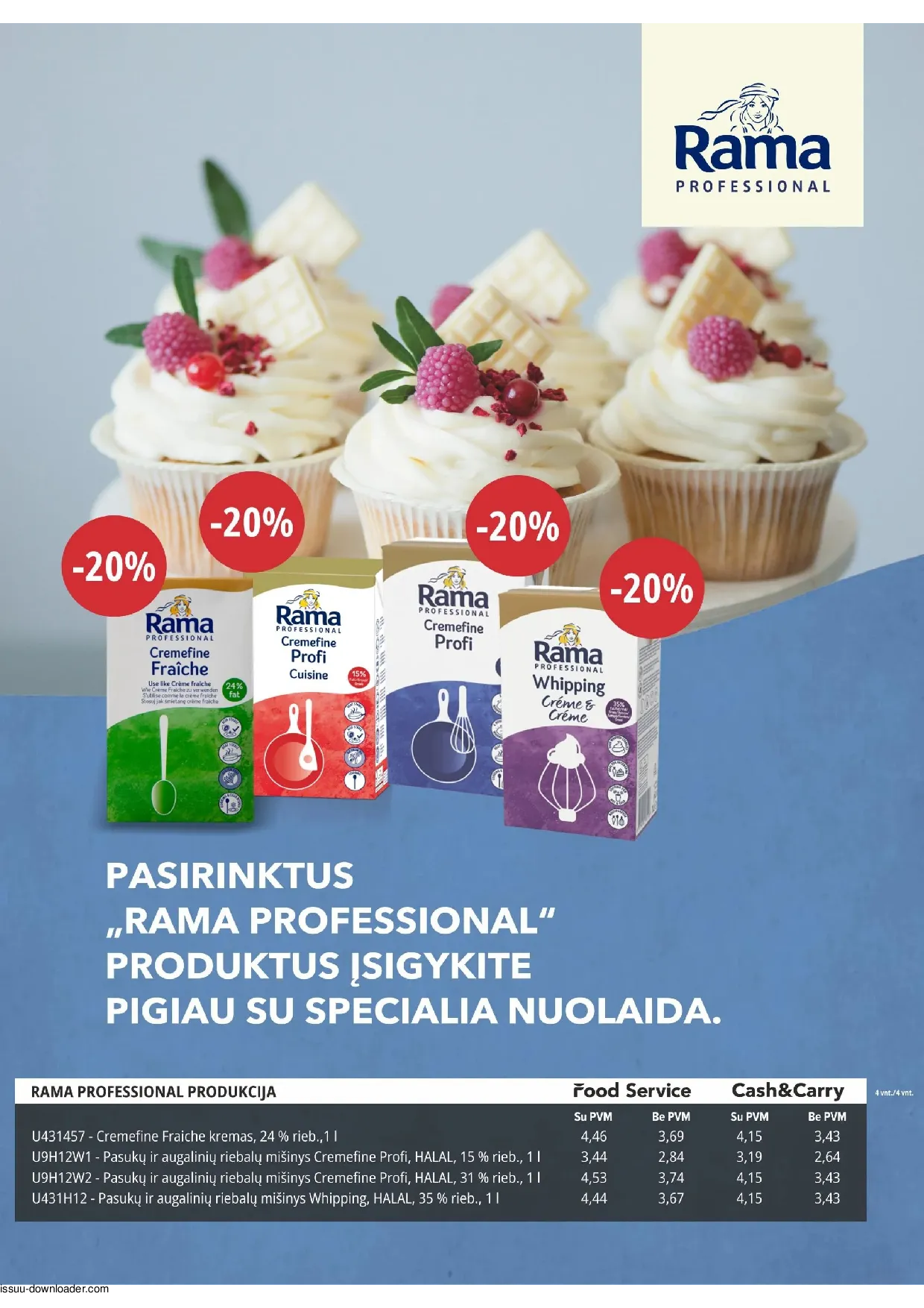 Promo Cash&Carry akcijos šią savaitę. Galioja nuo 2026-07-01 iki 2026-07-31 – 5 psl.