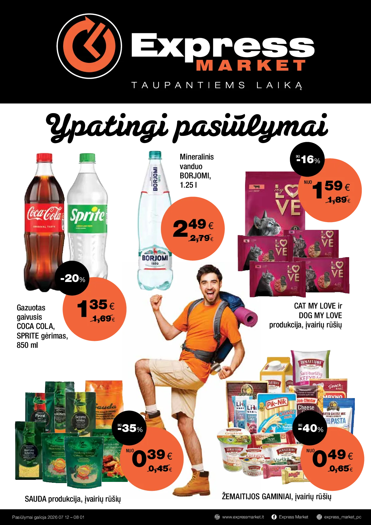Express Market leidinys – 1 psl.
