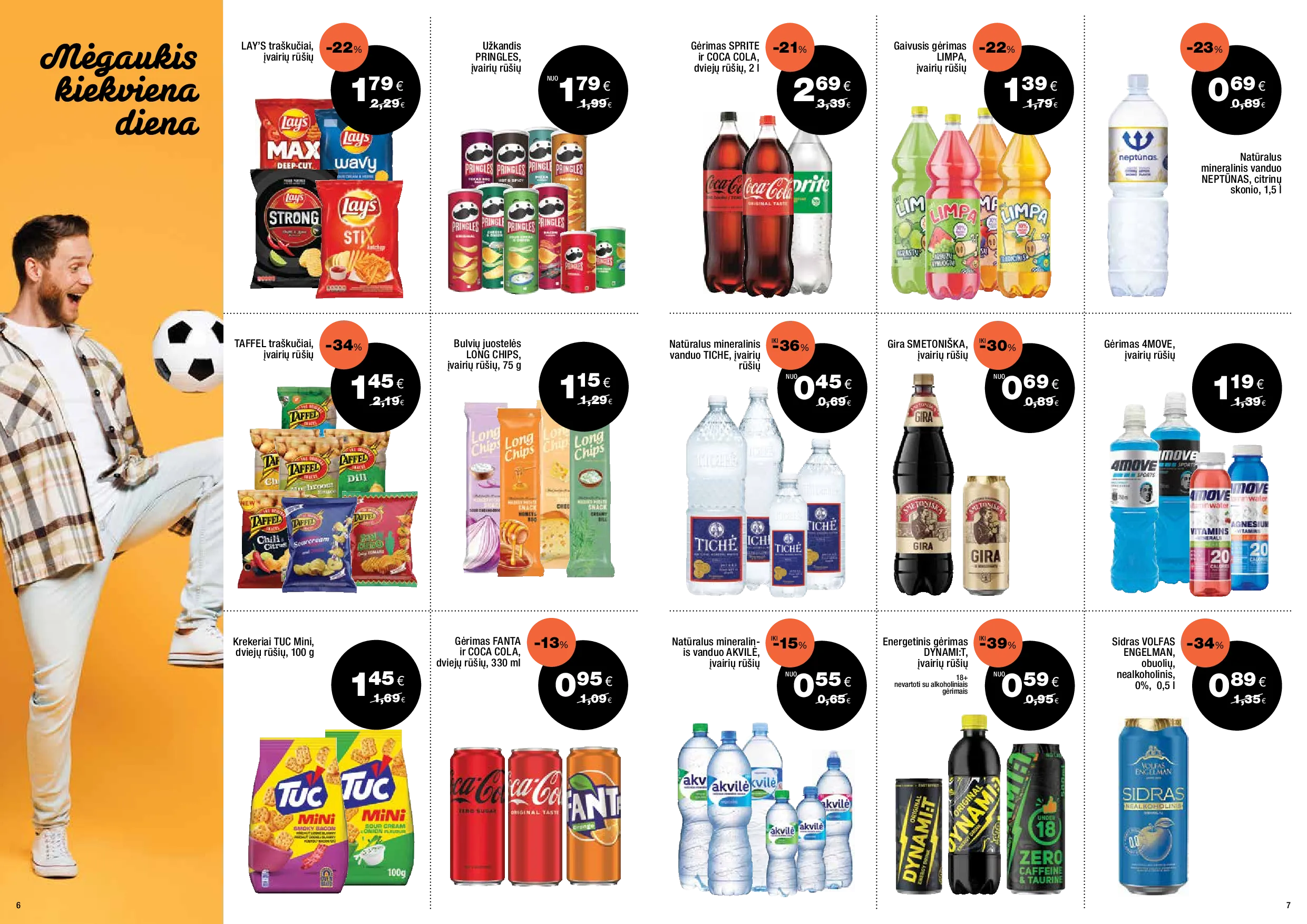 Express market akcijos šią savaitę. Galioja nuo 2026-07-12 iki 2026-08-01 – 4 psl.