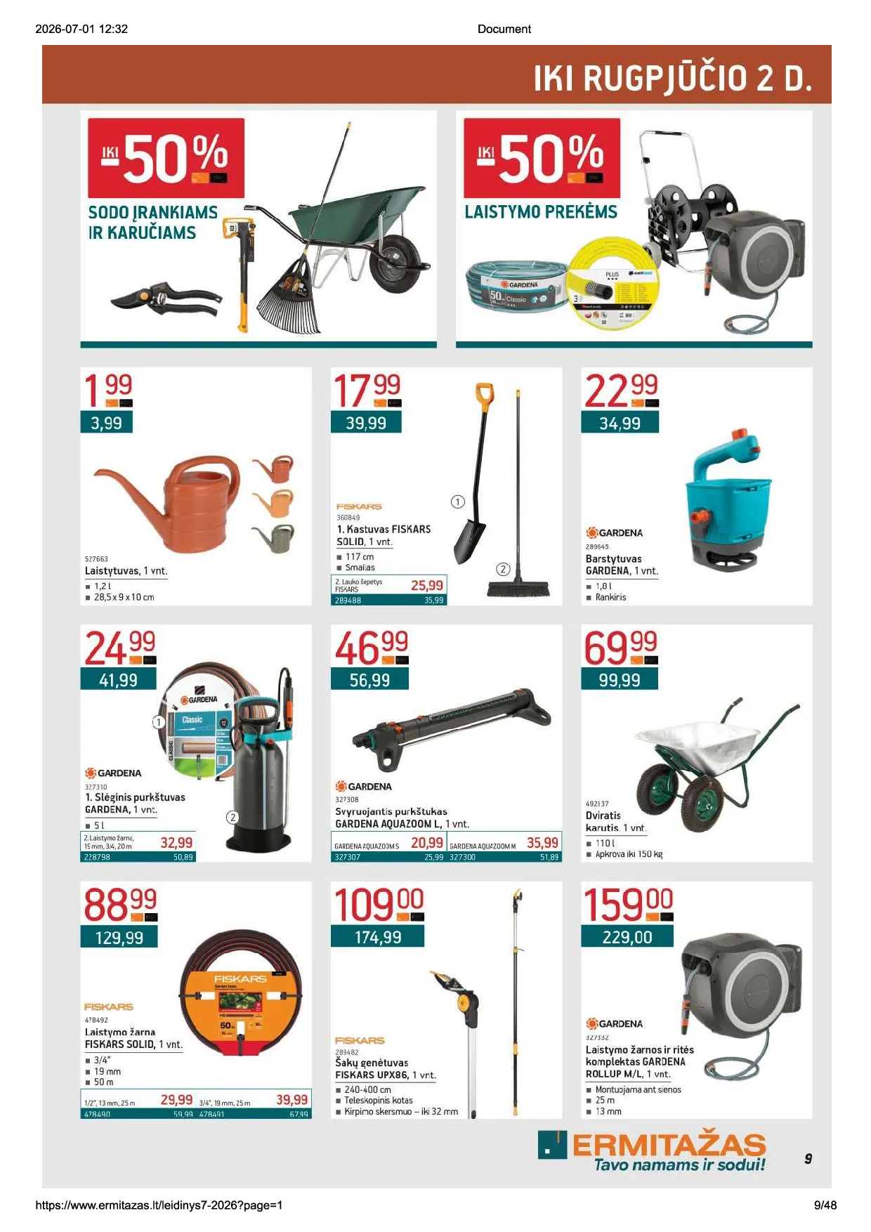 Ermitažas leidinys – 9 psl.