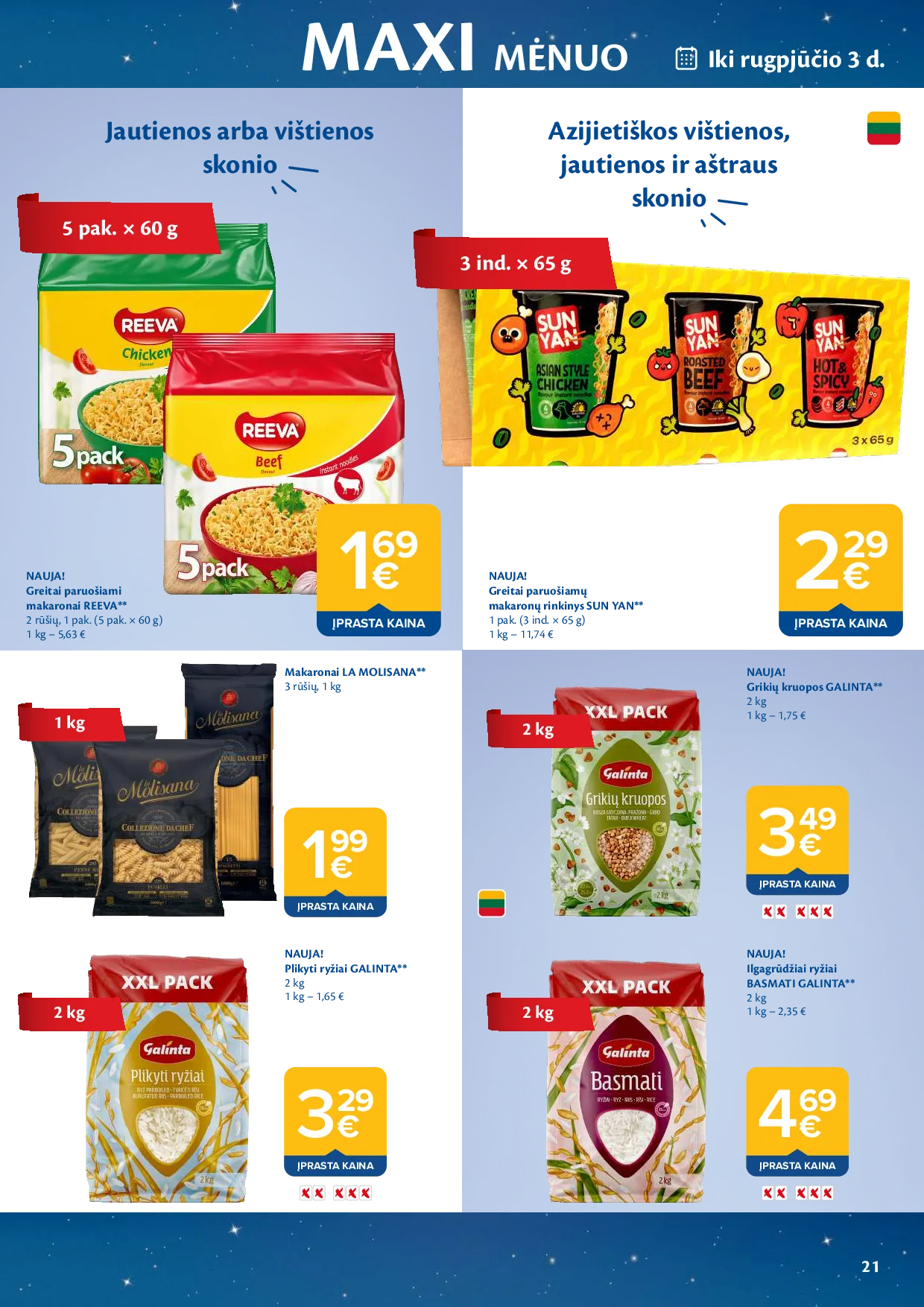 Maxi mėnuo – 21 psl.