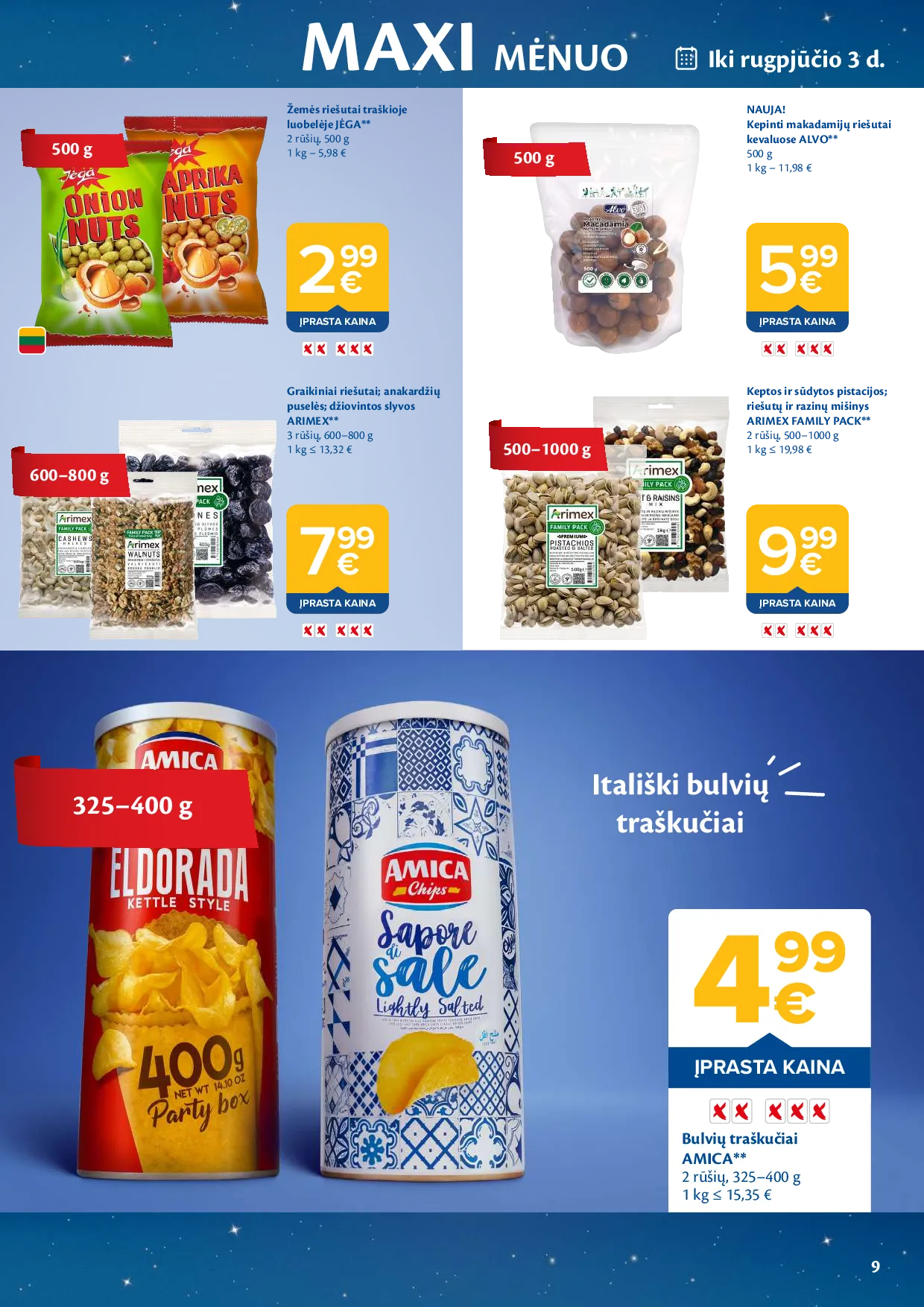 Maxi mėnuo – 9 psl.