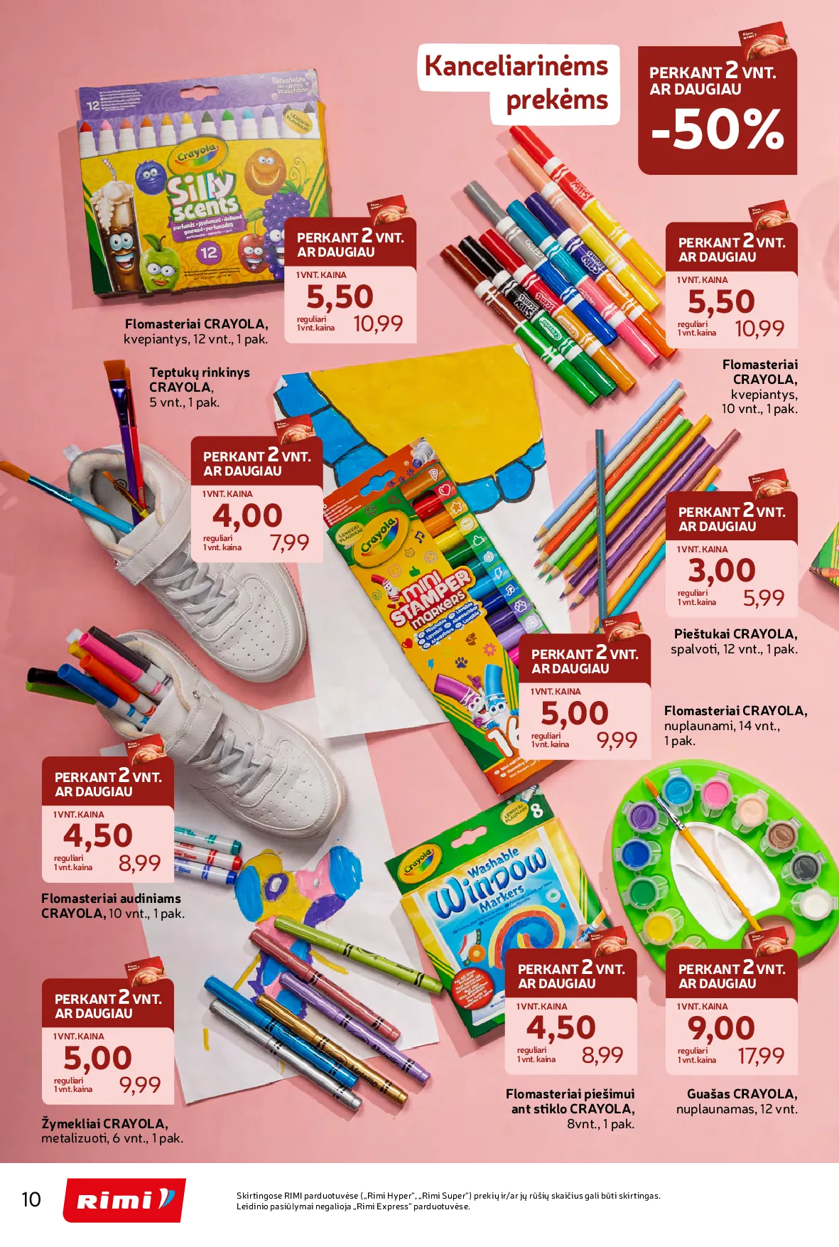 Rimi atgal į mokyklą – 10 psl.