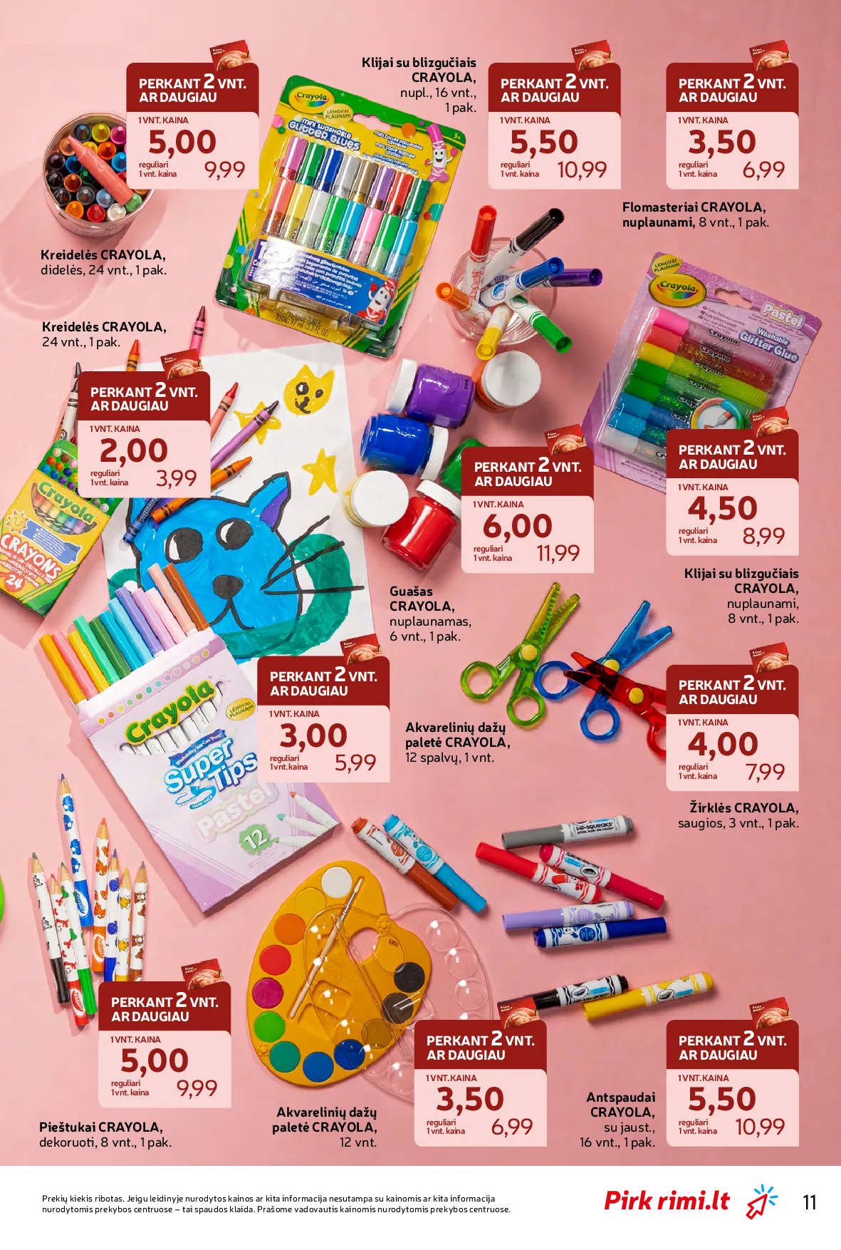 Rimi atgal į mokyklą – 11 psl.