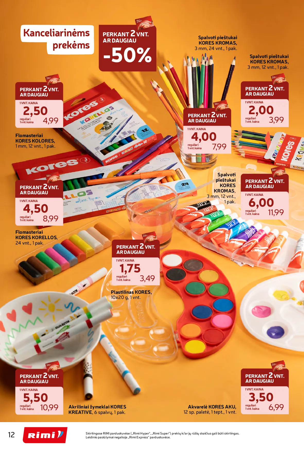 Rimi atgal į mokyklą – 12 psl.