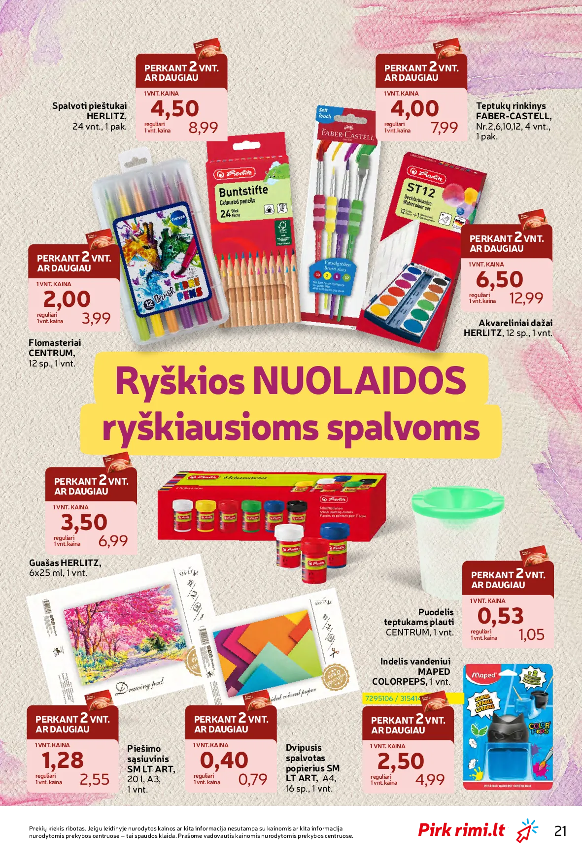 Rimi atgal į mokyklą – 21 psl.