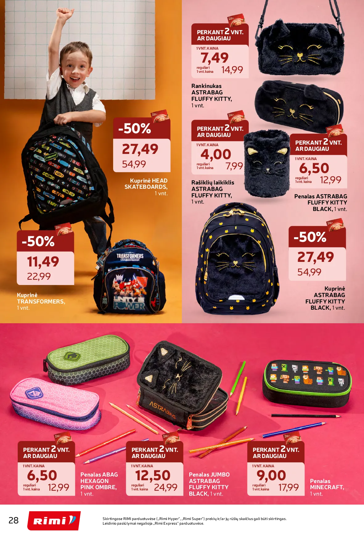 Rimi atgal į mokyklą – 28 psl.