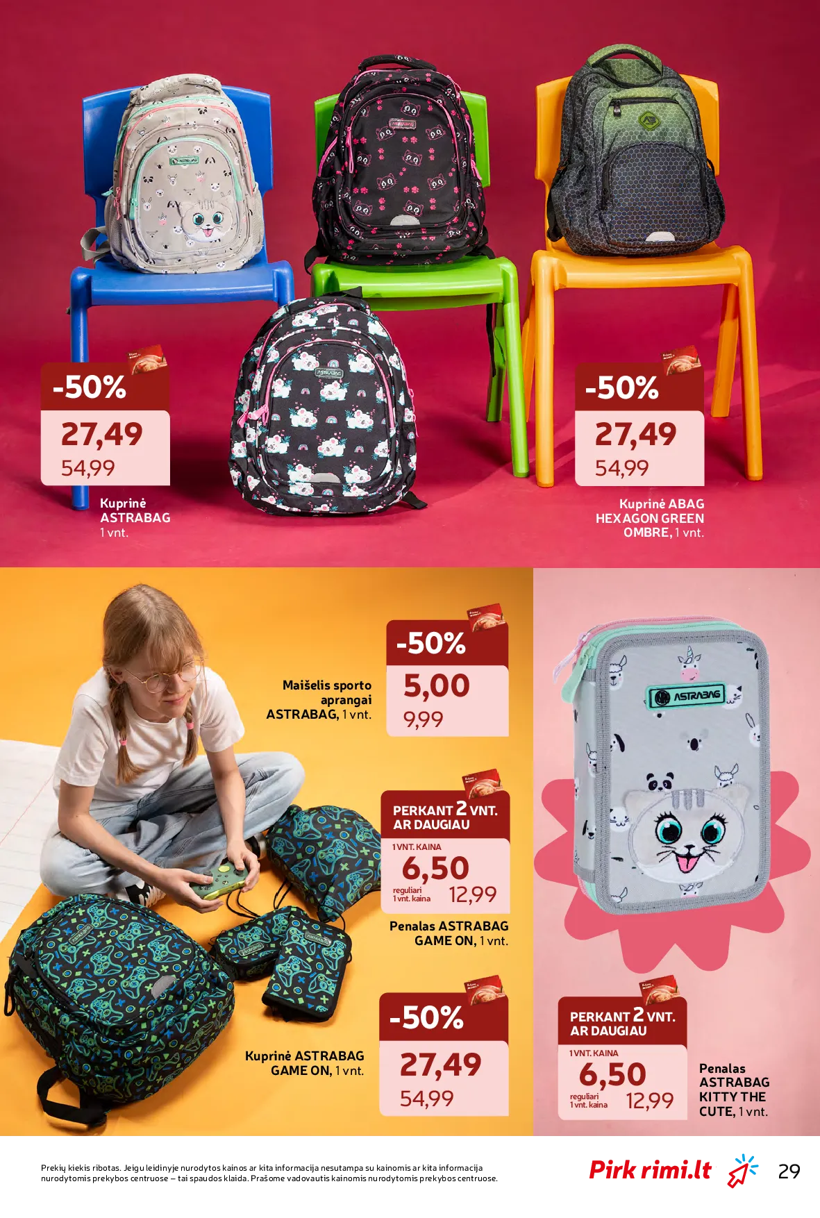 Rimi atgal į mokyklą – 29 psl.