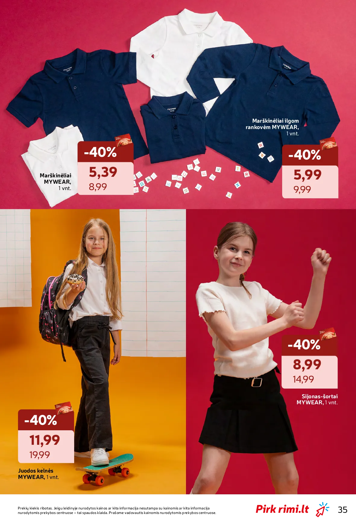 Rimi atgal į mokyklą – 35 psl.