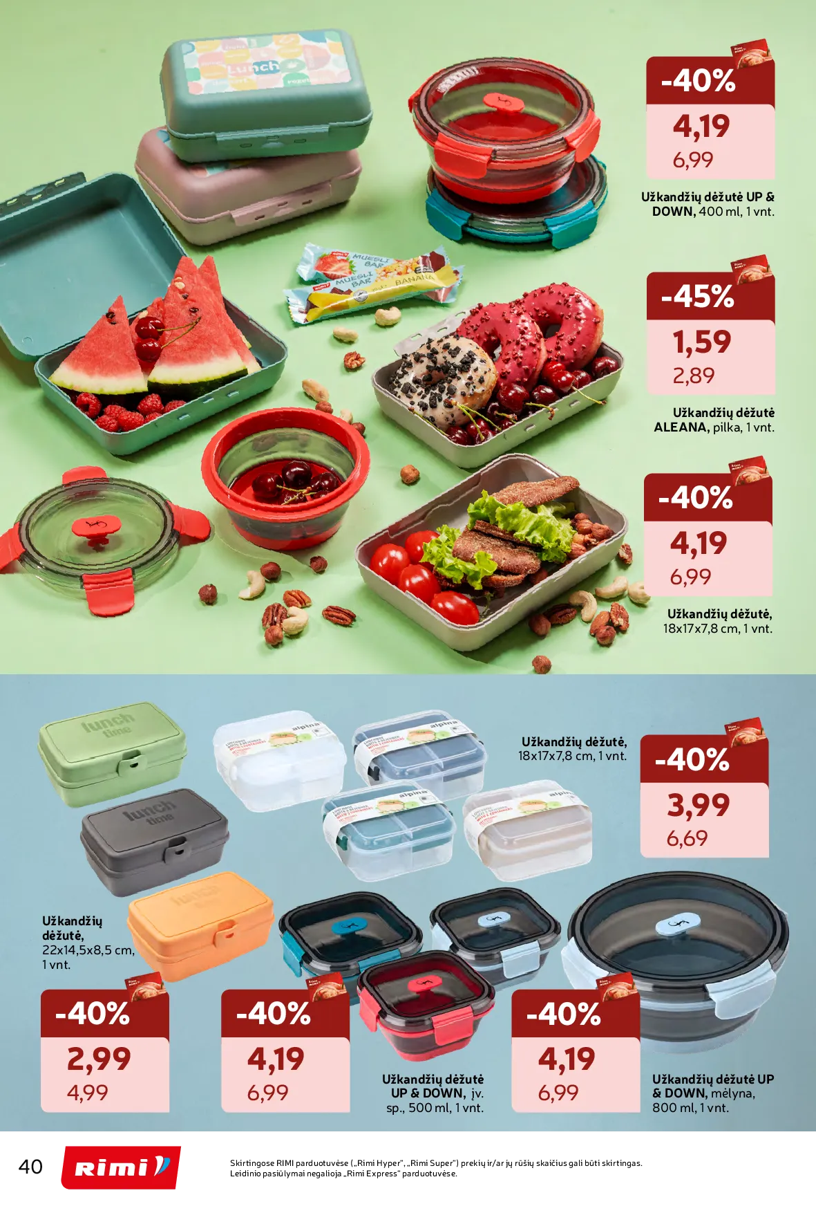 Rimi atgal į mokyklą – 40 psl.