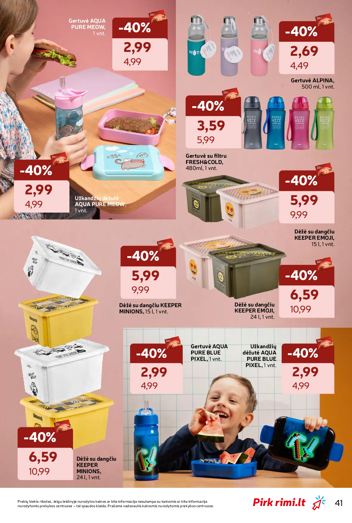 Rimi atgal į mokyklą – 41 psl.