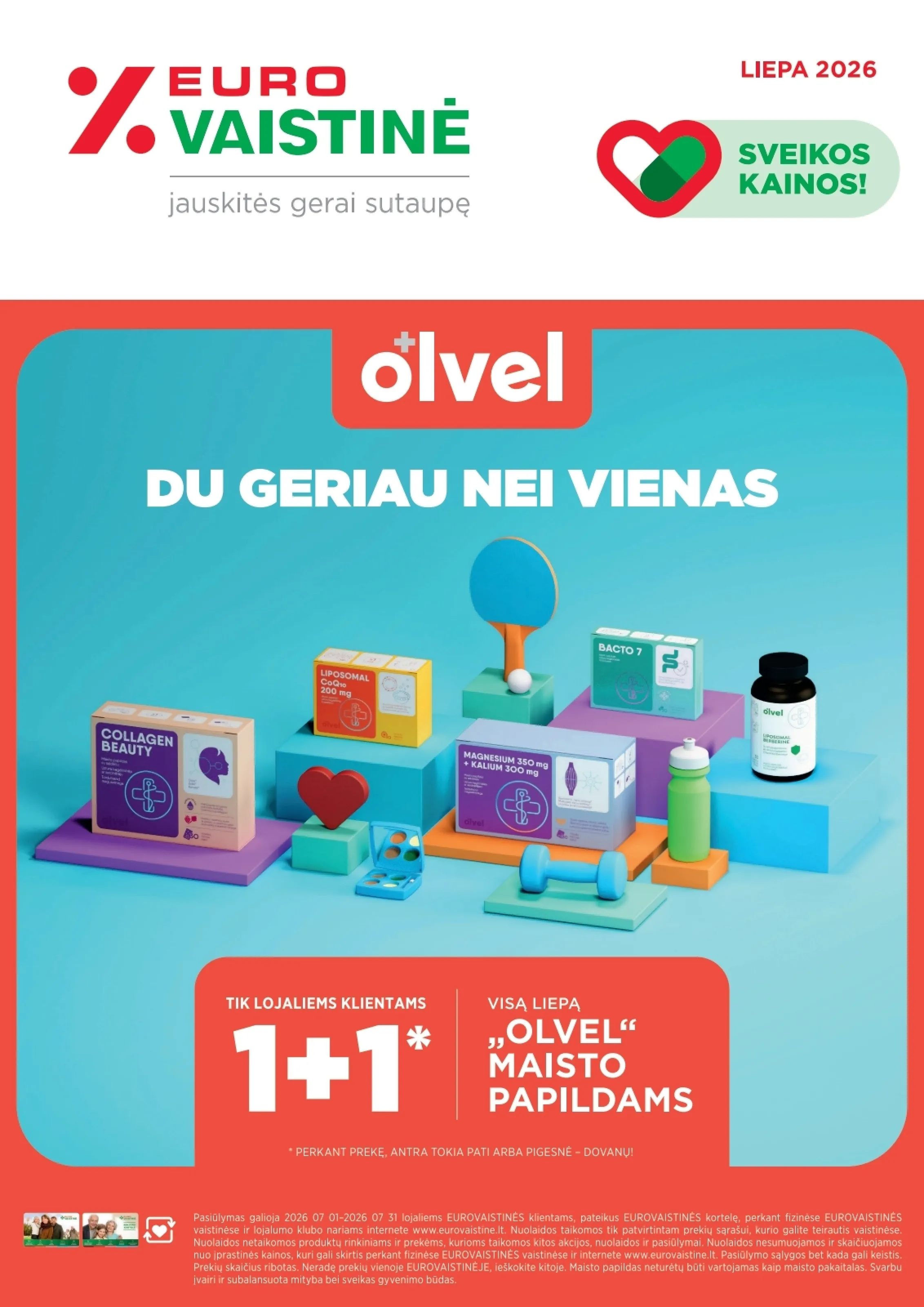 Eurovaistinė leidinys – 1 psl.