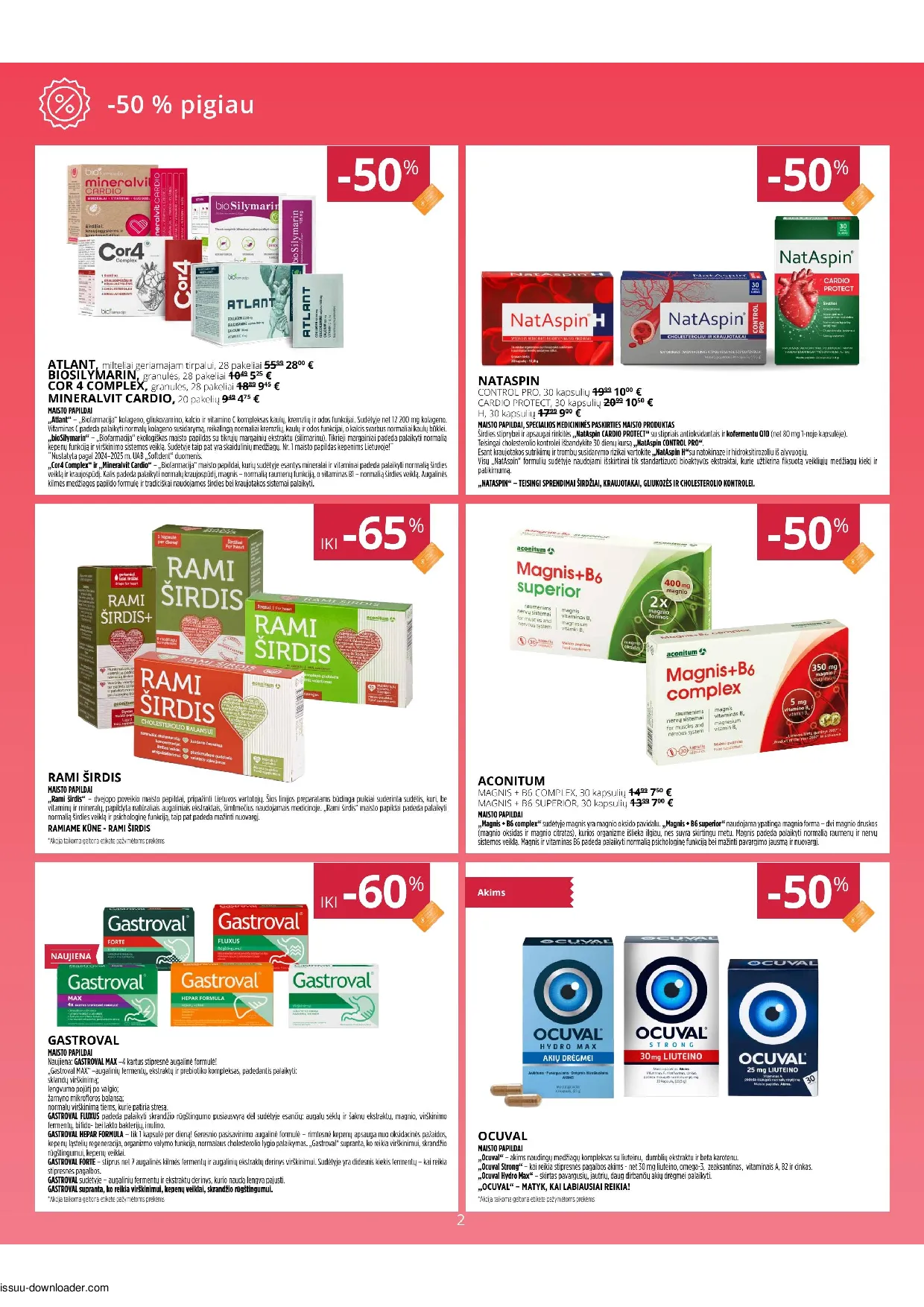 Gintarinės vaistinės leidinys – 2 psl.
