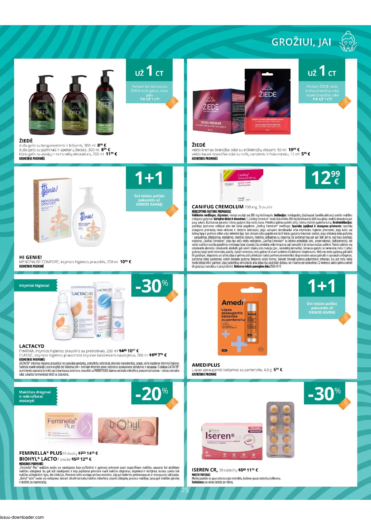Gintarinės vaistinės leidinys – 25 psl.
