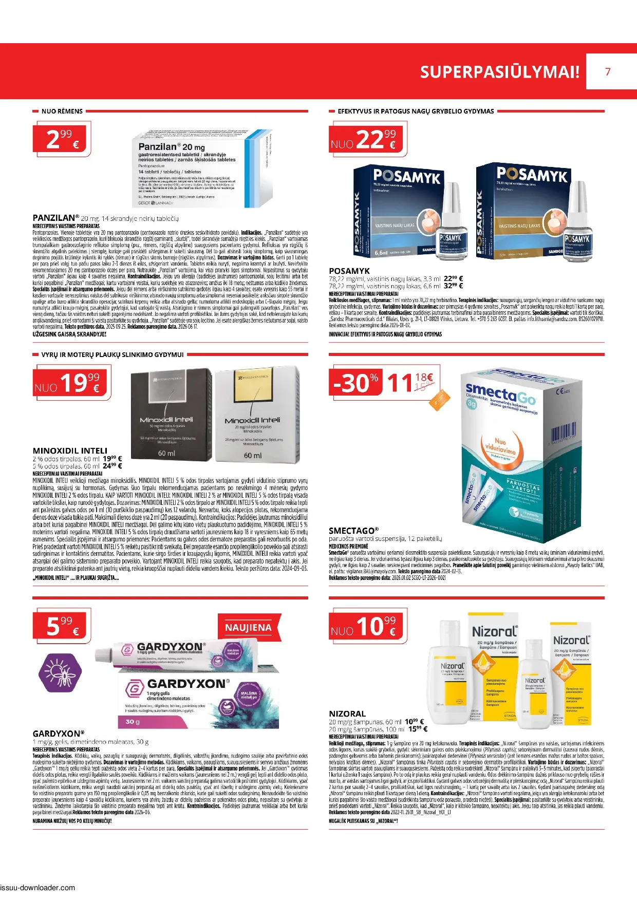 Gintarinės vaistinės leidinys – 7 psl.