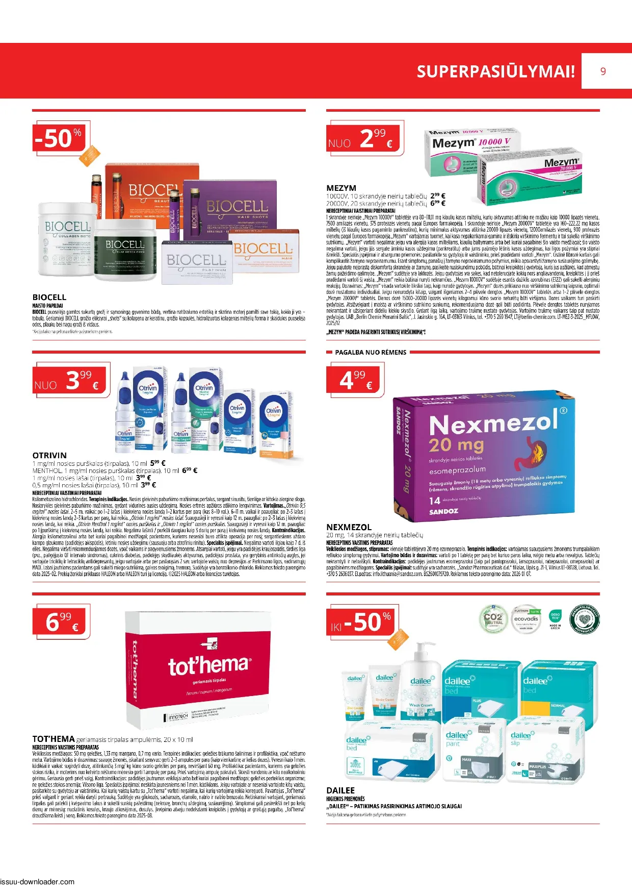 Gintarinės vaistinės leidinys – 9 psl.