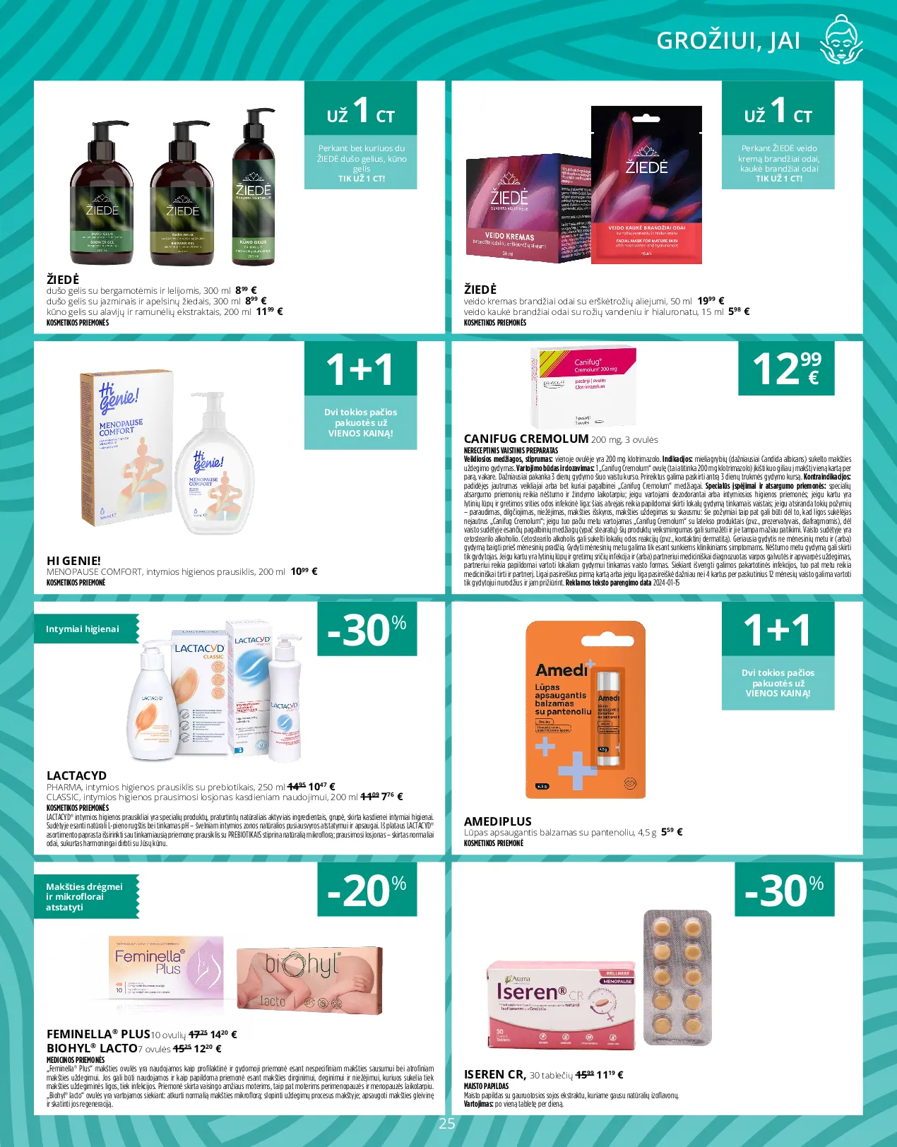 Norfa vaistinės leidinys – 25 psl.