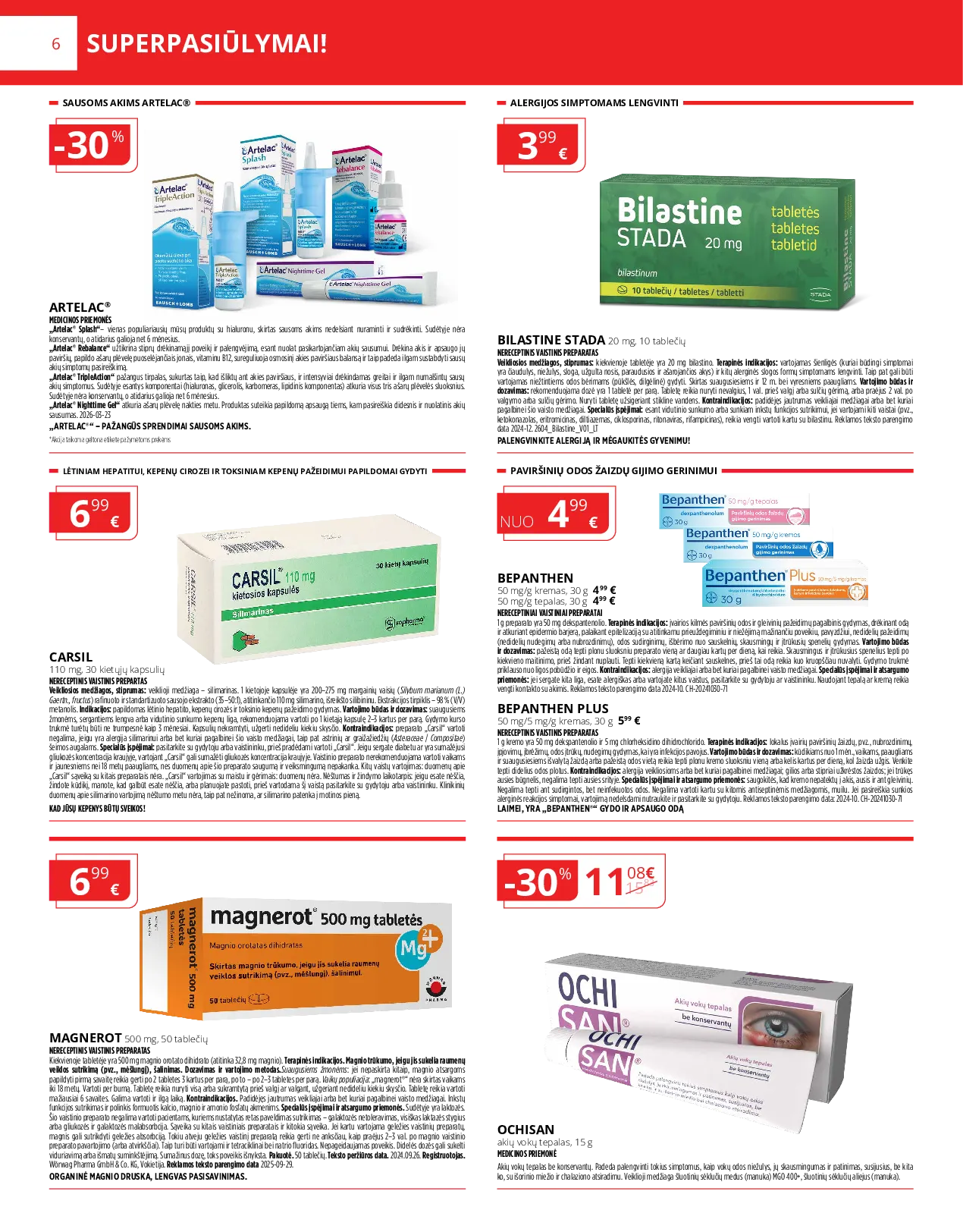 Norfa vaistinės leidinys – 6 psl.