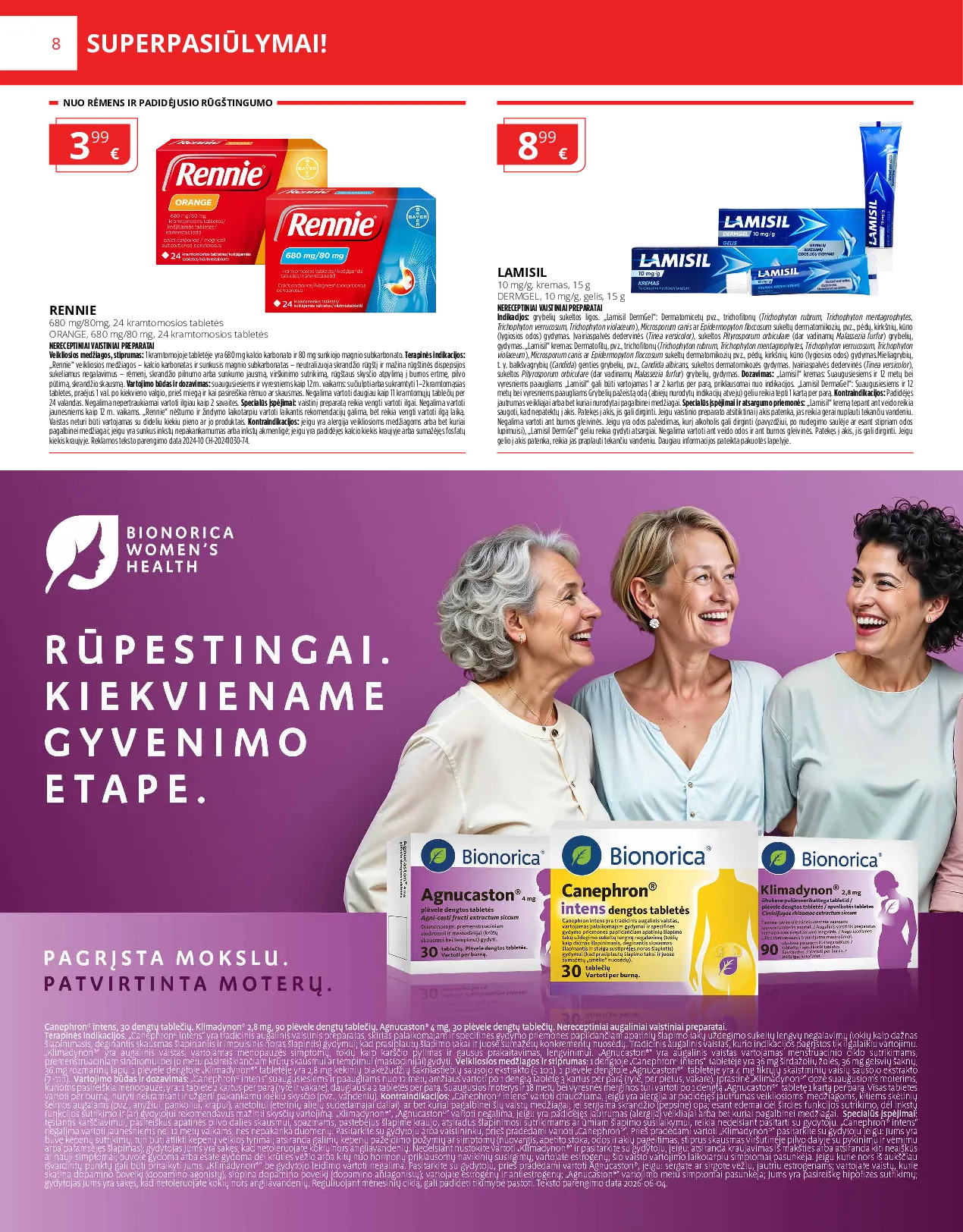 Norfa vaistinės leidinys – 8 psl.