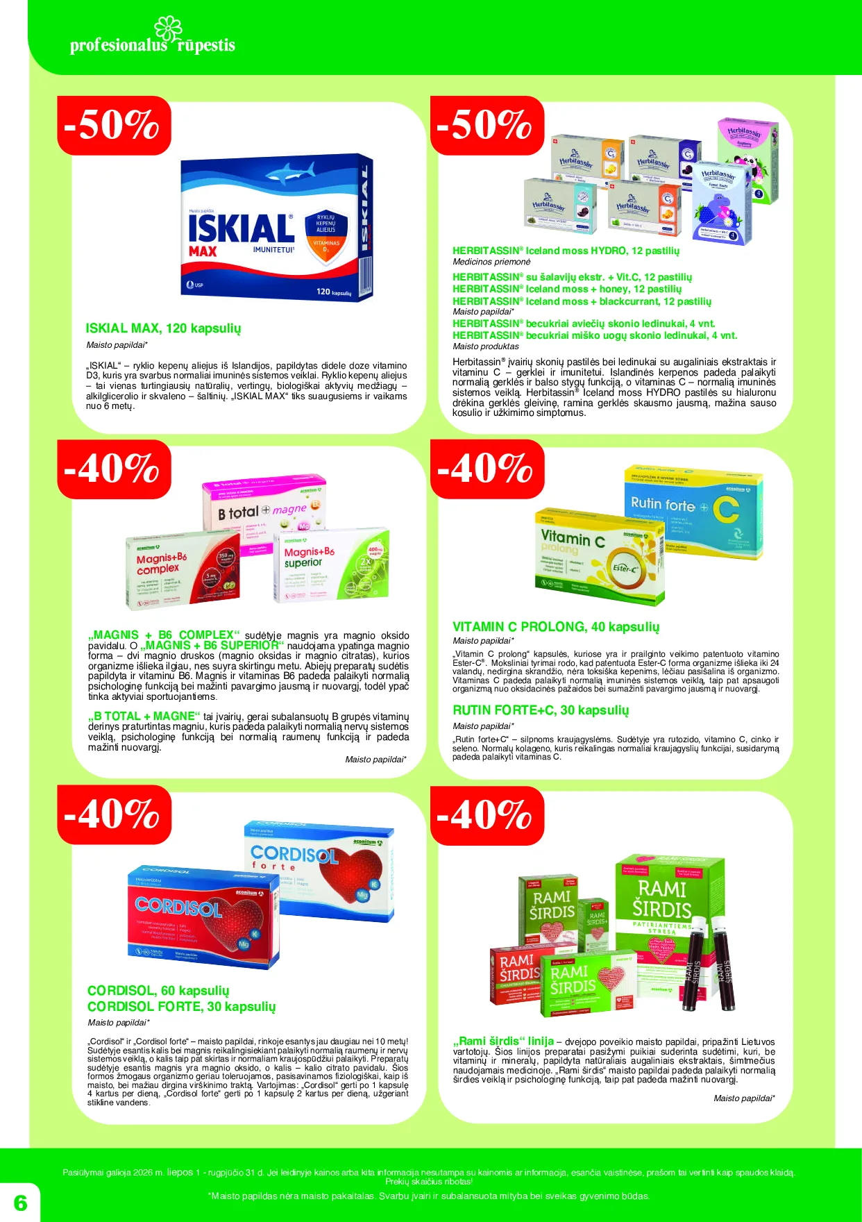 Ramunėlės vaistinės leidinys – 6 psl.