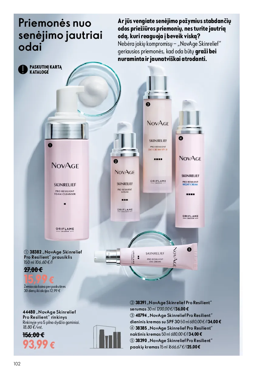 Oriflame katalogas – 102 psl.