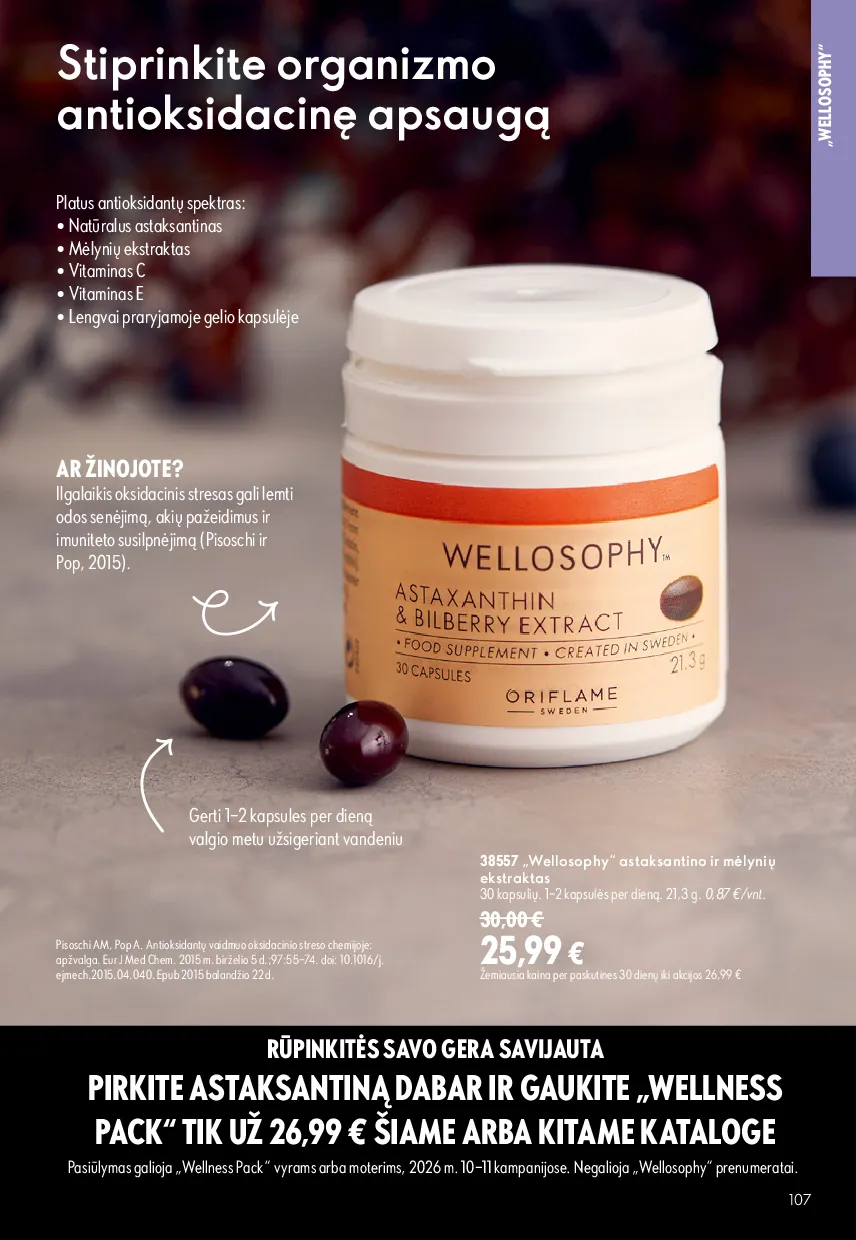 Oriflame katalogas – 107 psl.