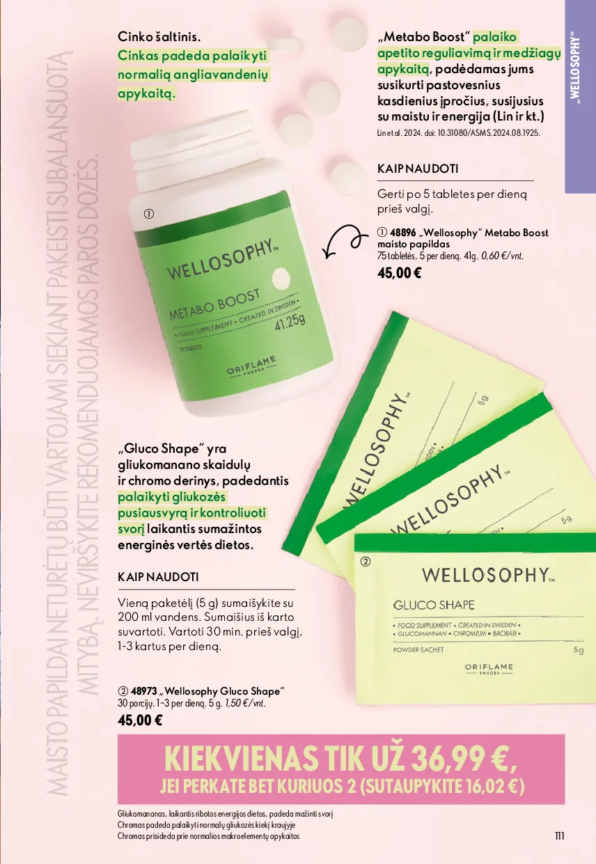 Oriflame katalogas – 111 psl.