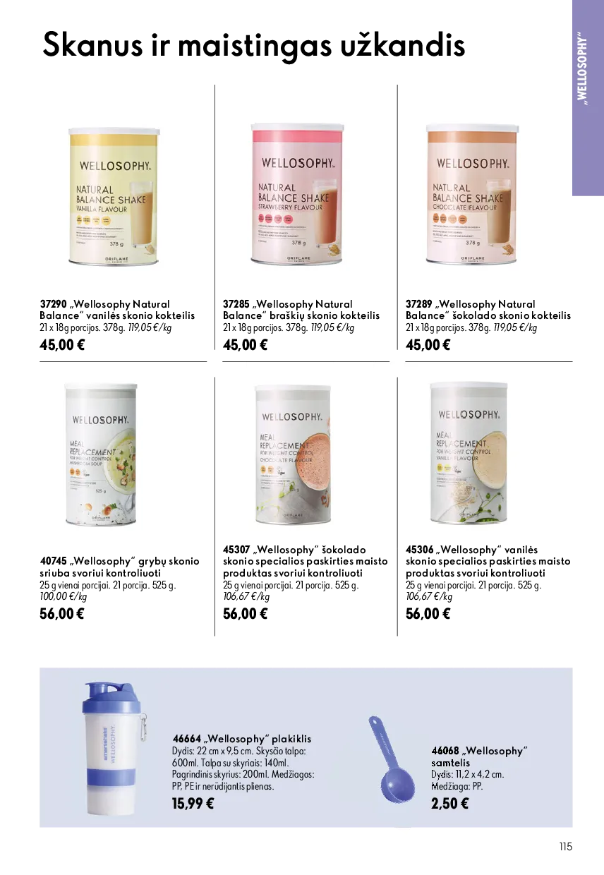 Oriflame katalogas – 115 psl.