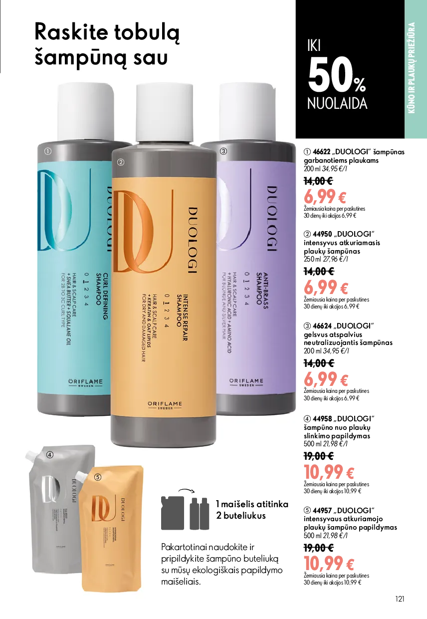 Oriflame katalogas – 121 psl.