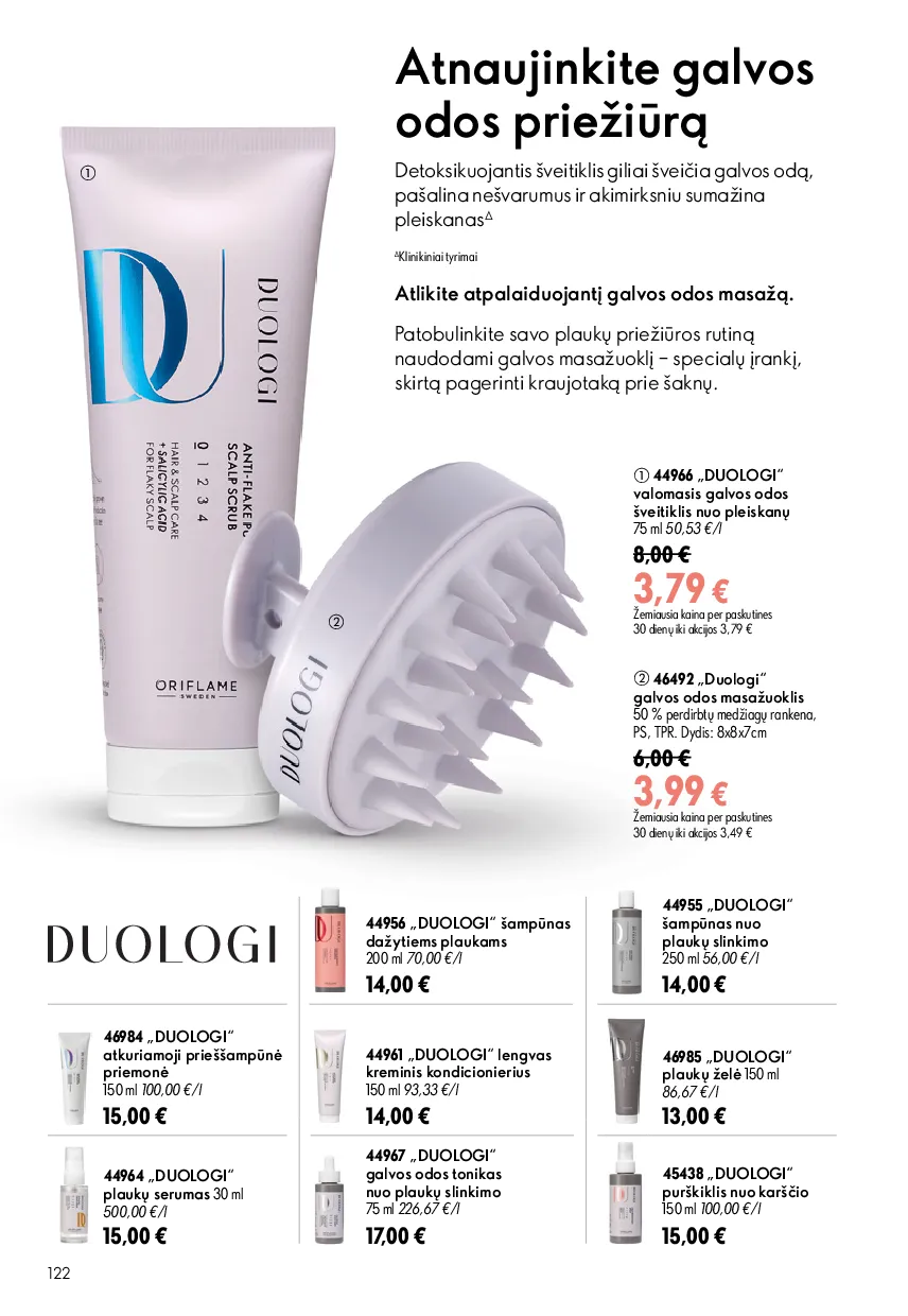 Oriflame katalogas – 122 psl.