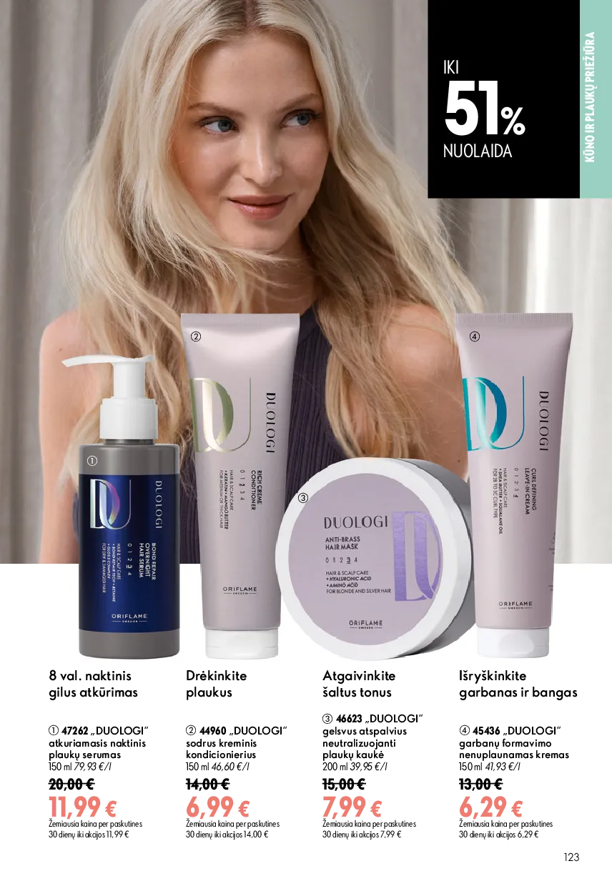 Oriflame katalogas – 123 psl.