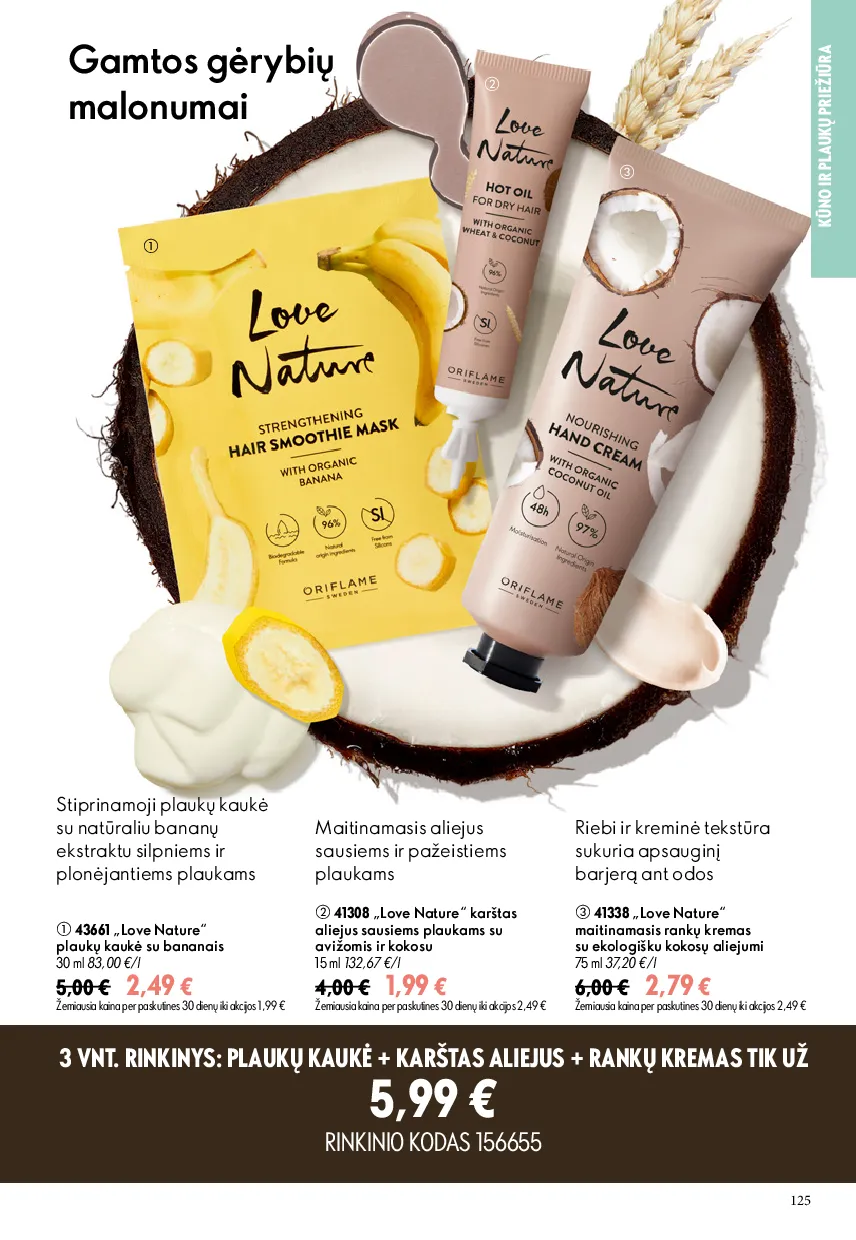Oriflame katalogas – 125 psl.