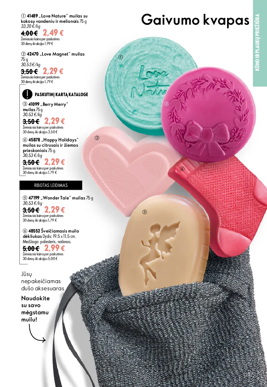 Oriflame katalogas – 127 psl.