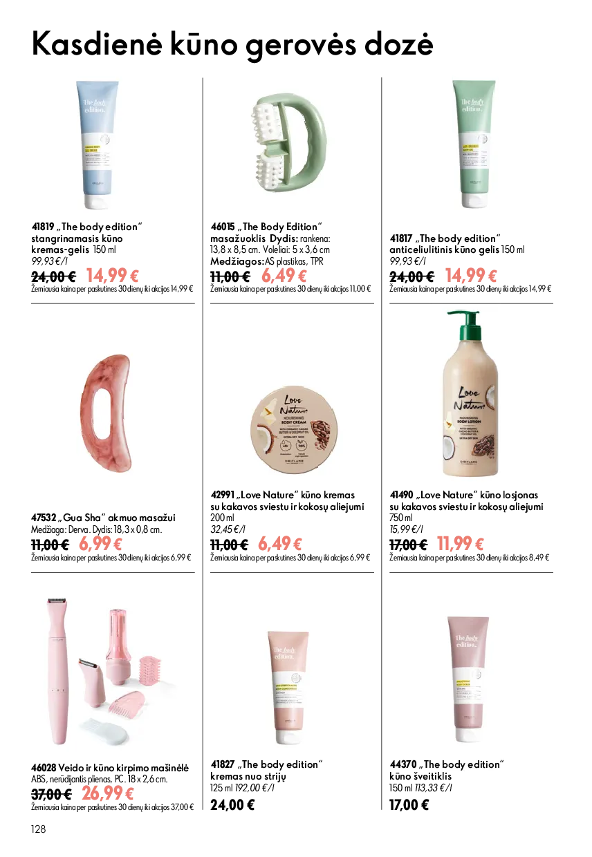 Oriflame katalogas – 128 psl.