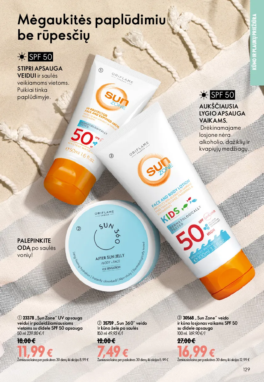 Oriflame katalogas – 129 psl.