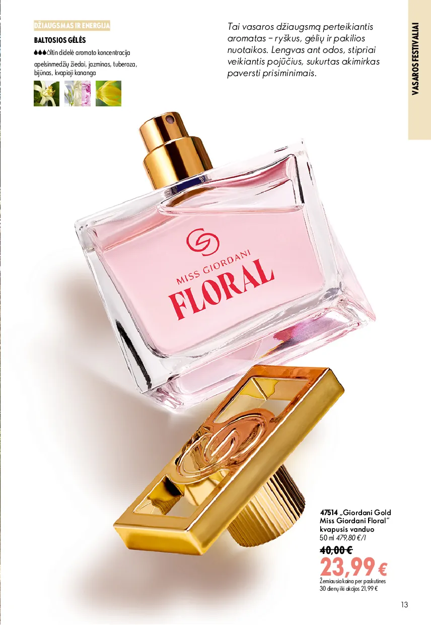 Oriflame katalogas – 13 psl.