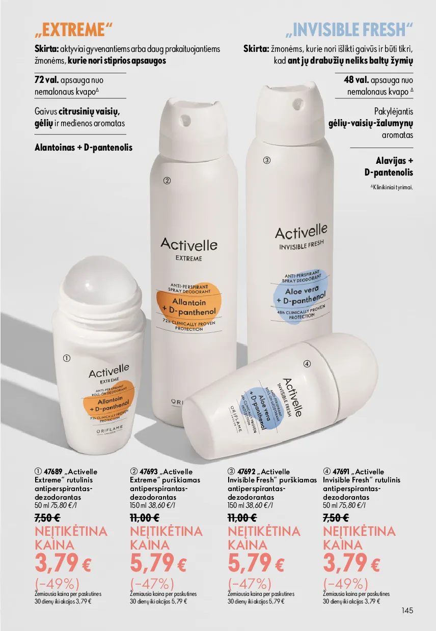 Oriflame katalogas – 145 psl.