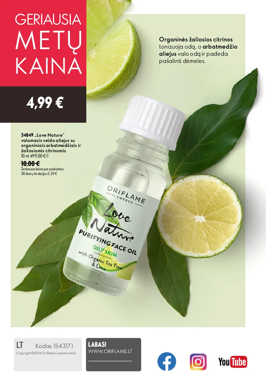 Oriflame katalogas – 148 psl.