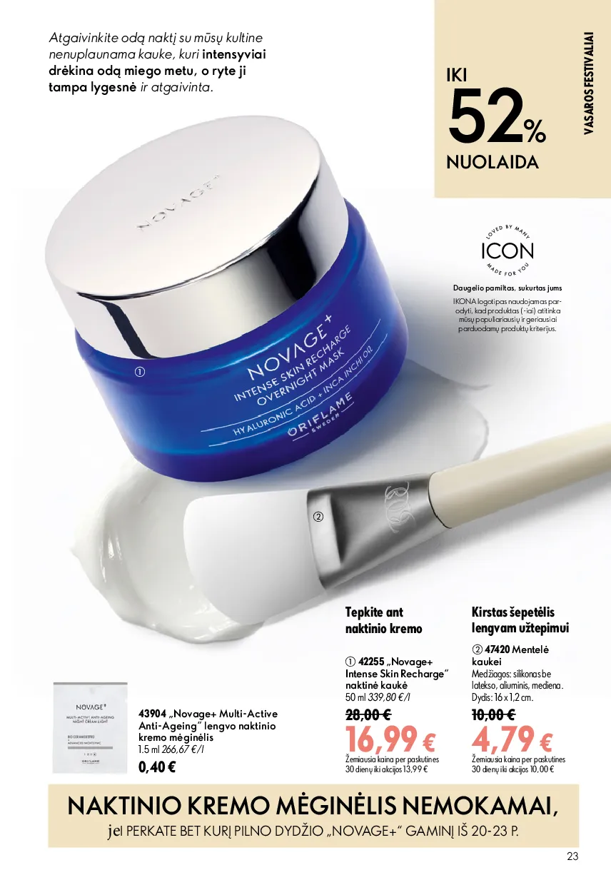 Oriflame katalogas – 23 psl.