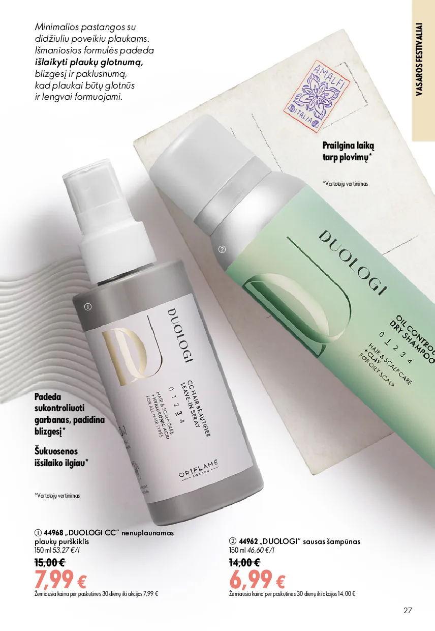 Oriflame katalogas – 27 psl.