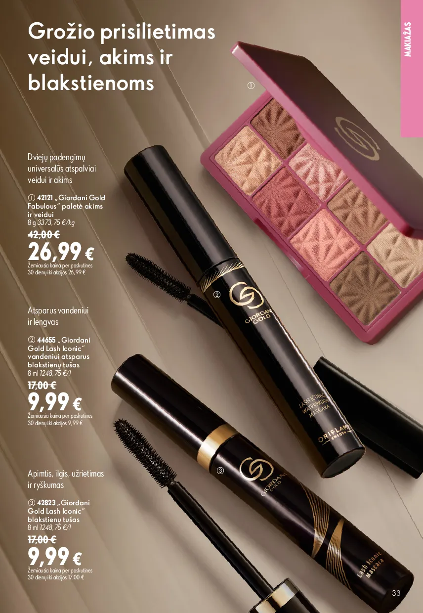 Oriflame katalogas – 33 psl.