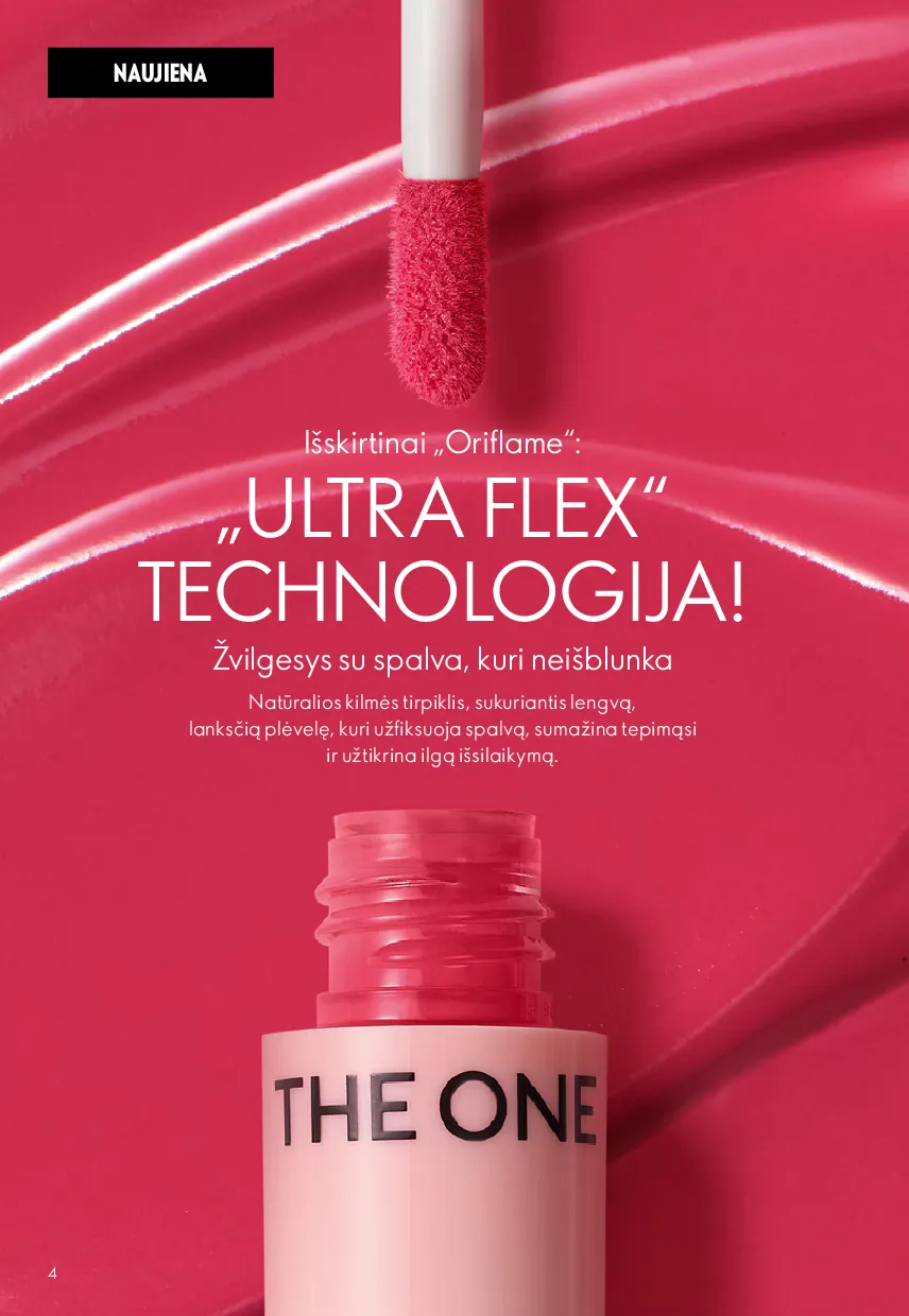 Oriflame katalogas – 4 psl.
