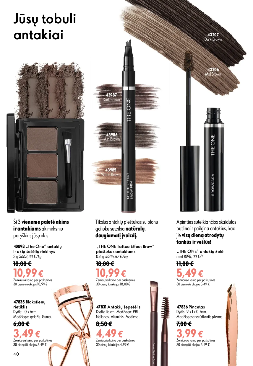 Oriflame katalogas – 40 psl.