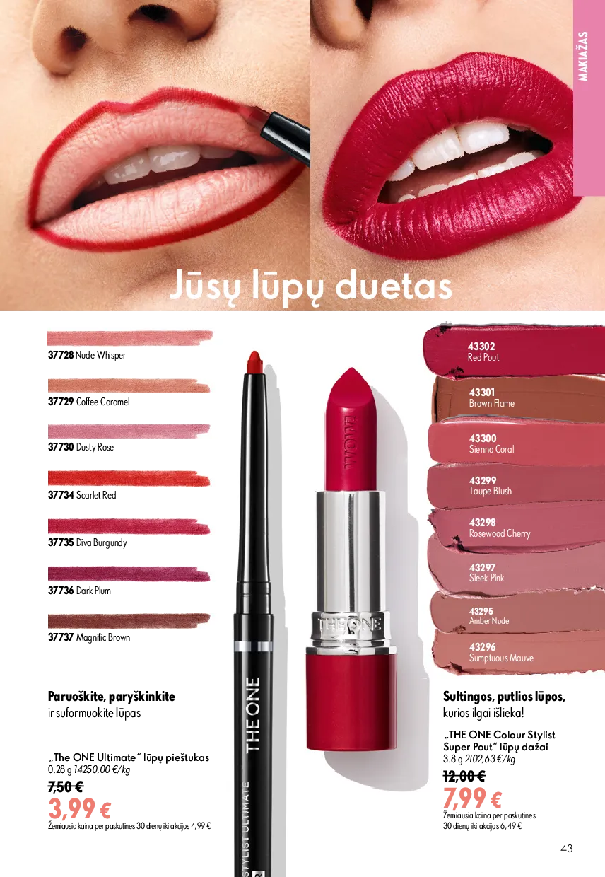Oriflame katalogas – 43 psl.