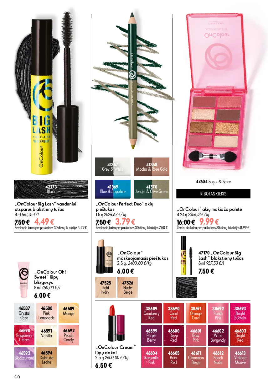 Oriflame katalogas – 46 psl.