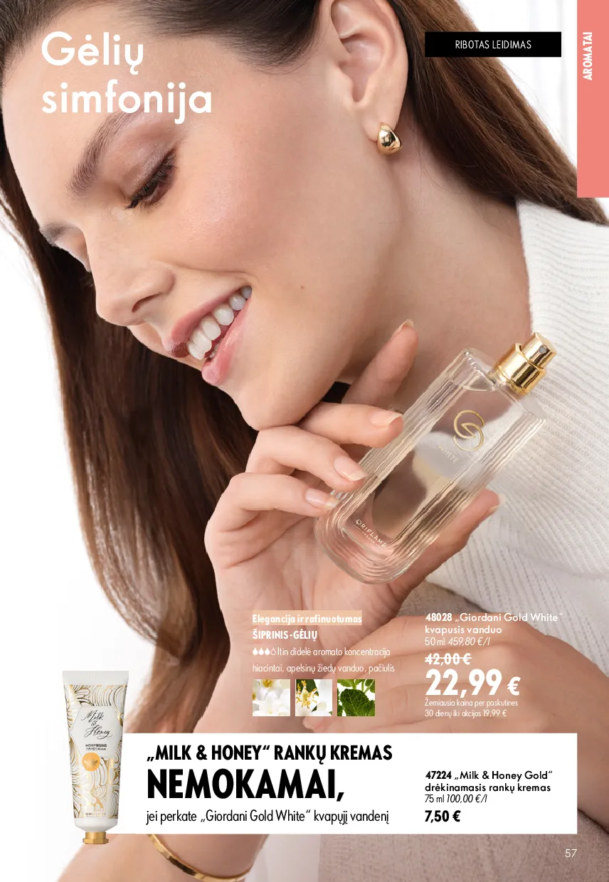 Oriflame katalogas – 57 psl.