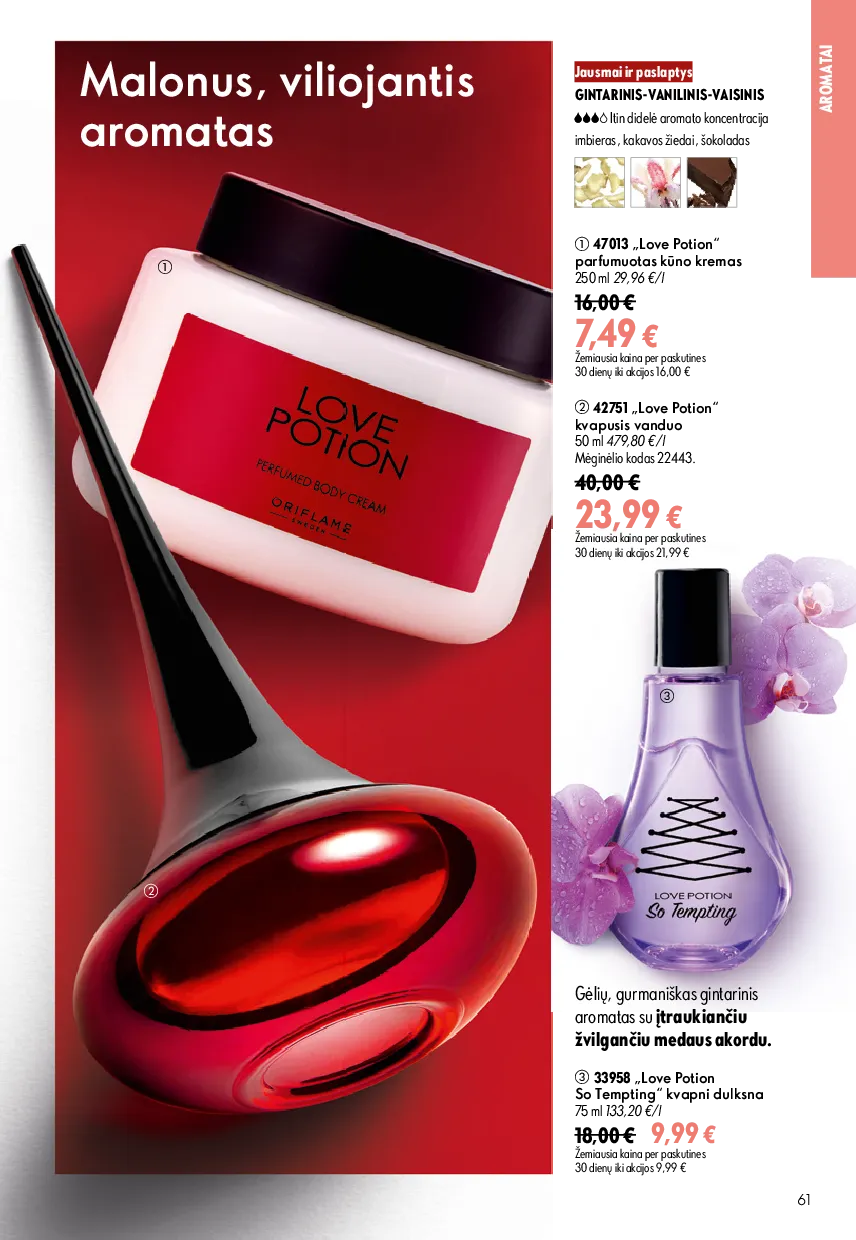 Oriflame katalogas – 61 psl.