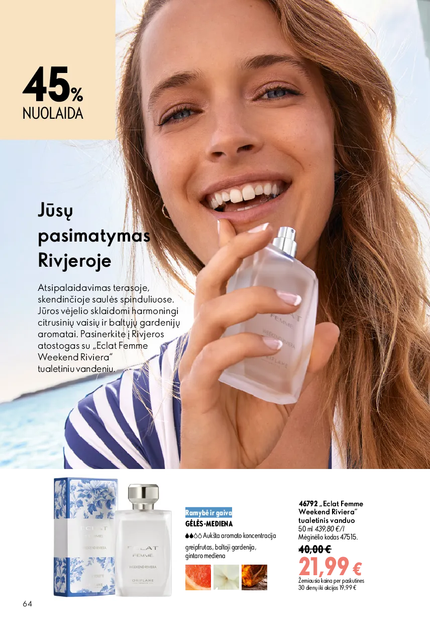 Oriflame katalogas – 64 psl.